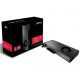 Close-up view of XFX Radeon RX 5700 8GB Core Edition Graphics Card showcasing its design and features